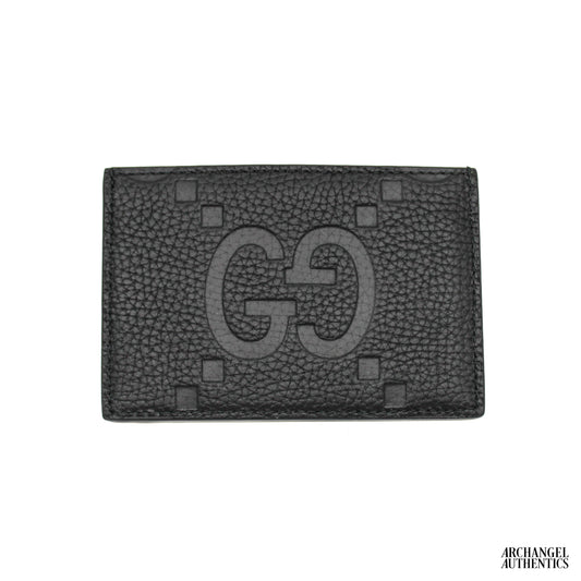 Gucci Card Holder Large GG Black | 812681 AABY0 1000