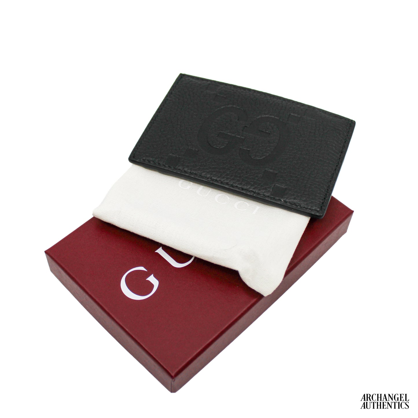 Gucci Card Holder Large GG Black | 812681 AABY0 1000