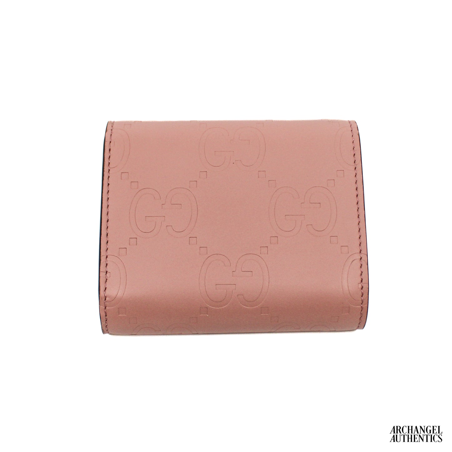 Gucci Continental Medium Tri-Fold Wallet Rose | 772793 AAC1Q 5820