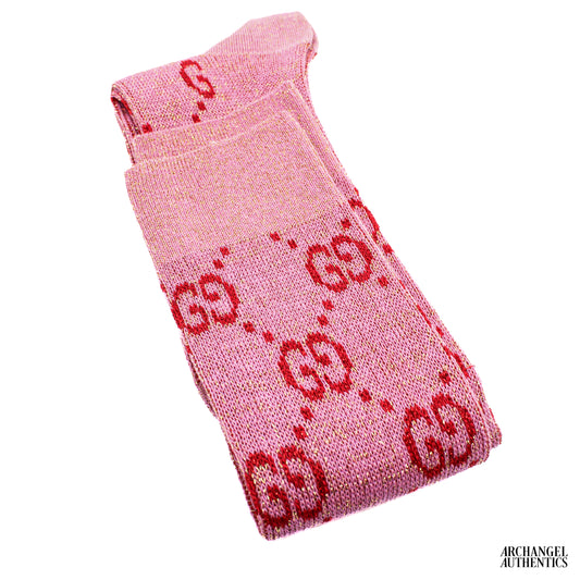 Gucci Cotton GG Socks 'Roseate/Pink'