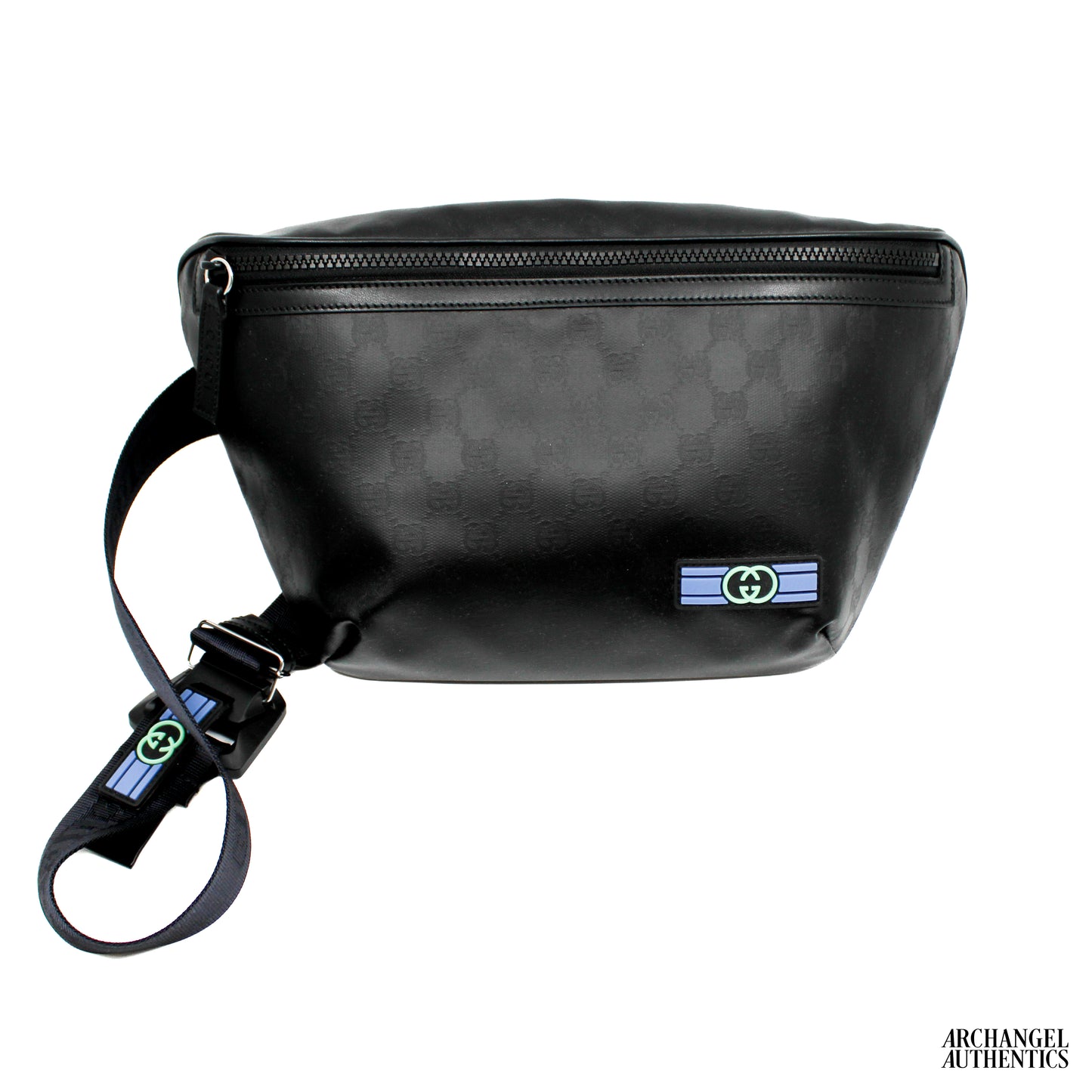 Gucci GG Crystal Belt Bag Black | 779822 FAC5N 1080 | Retail: $1,290