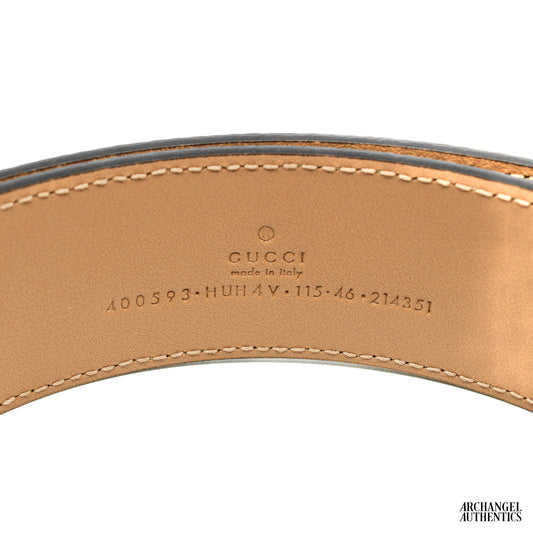 Gucci GG Marmont Wide Belt GG Supreme Camel | 400593 HUH4V 8408