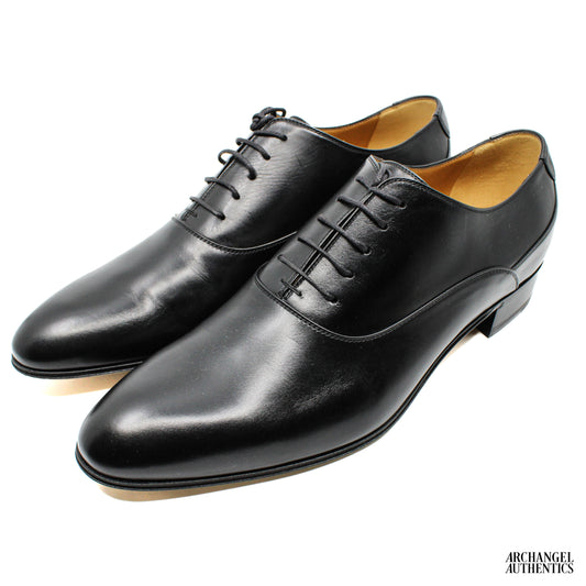 Gucci Lace Up Oxford Double G Black