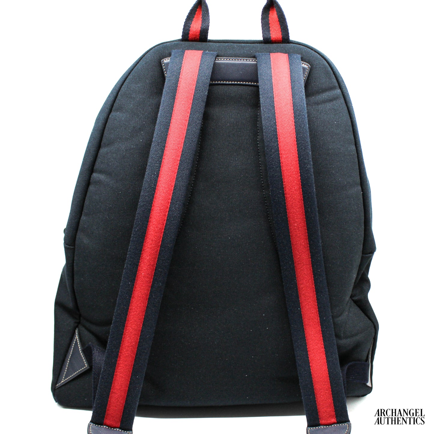 Gucci Navy Blue Canvas Large Backpack | 821643 FAD79 4045 | Retail: $2,300