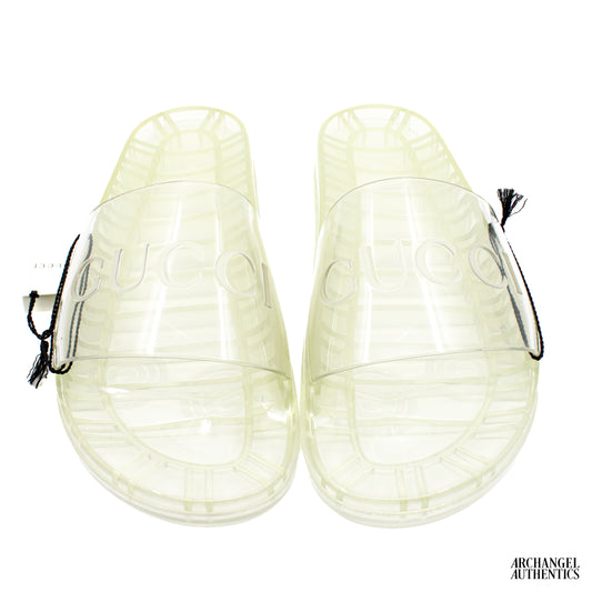 Gucci Persuit Slide Clear Rubber