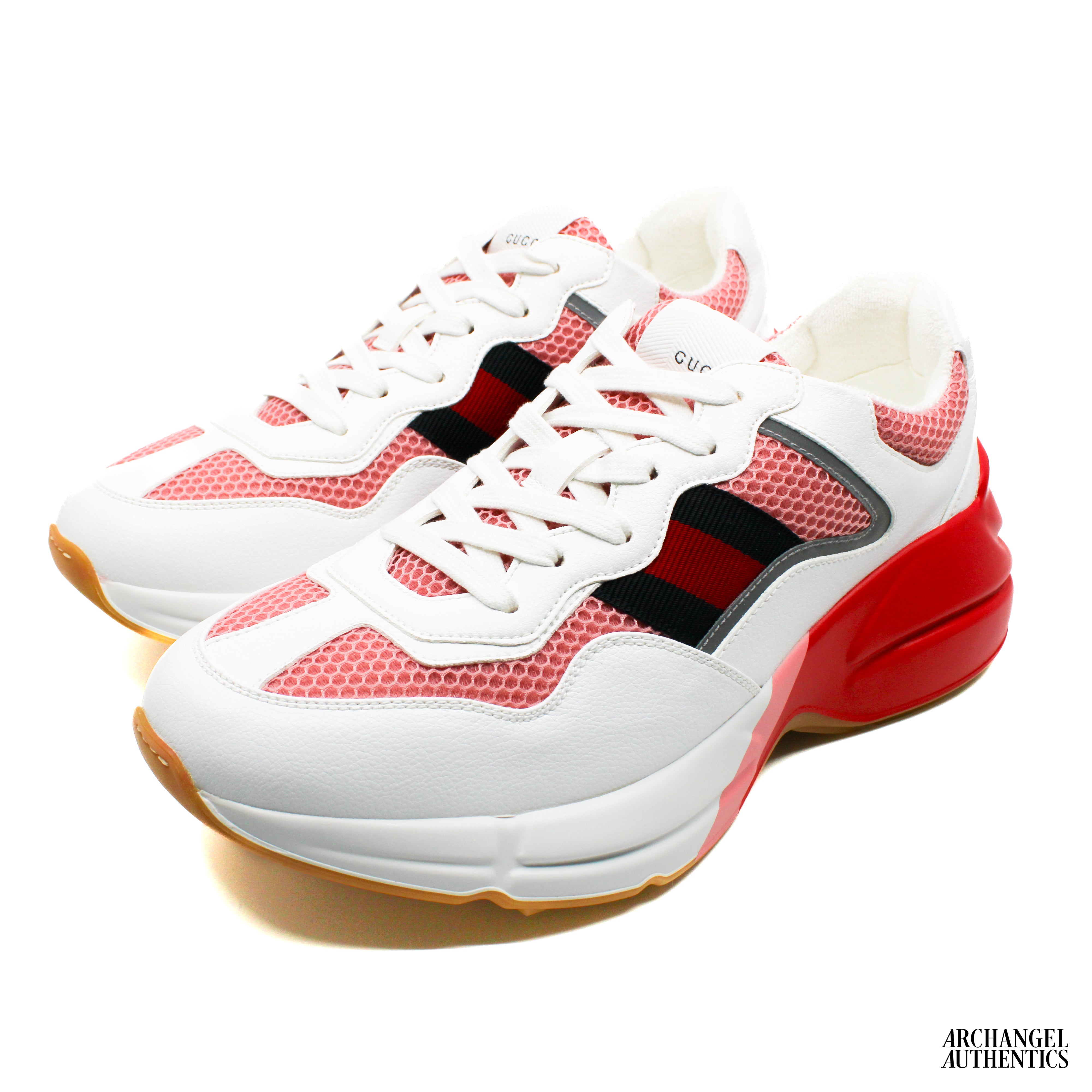 Gucci Rhyton White Pink Women's – archangelauthentics