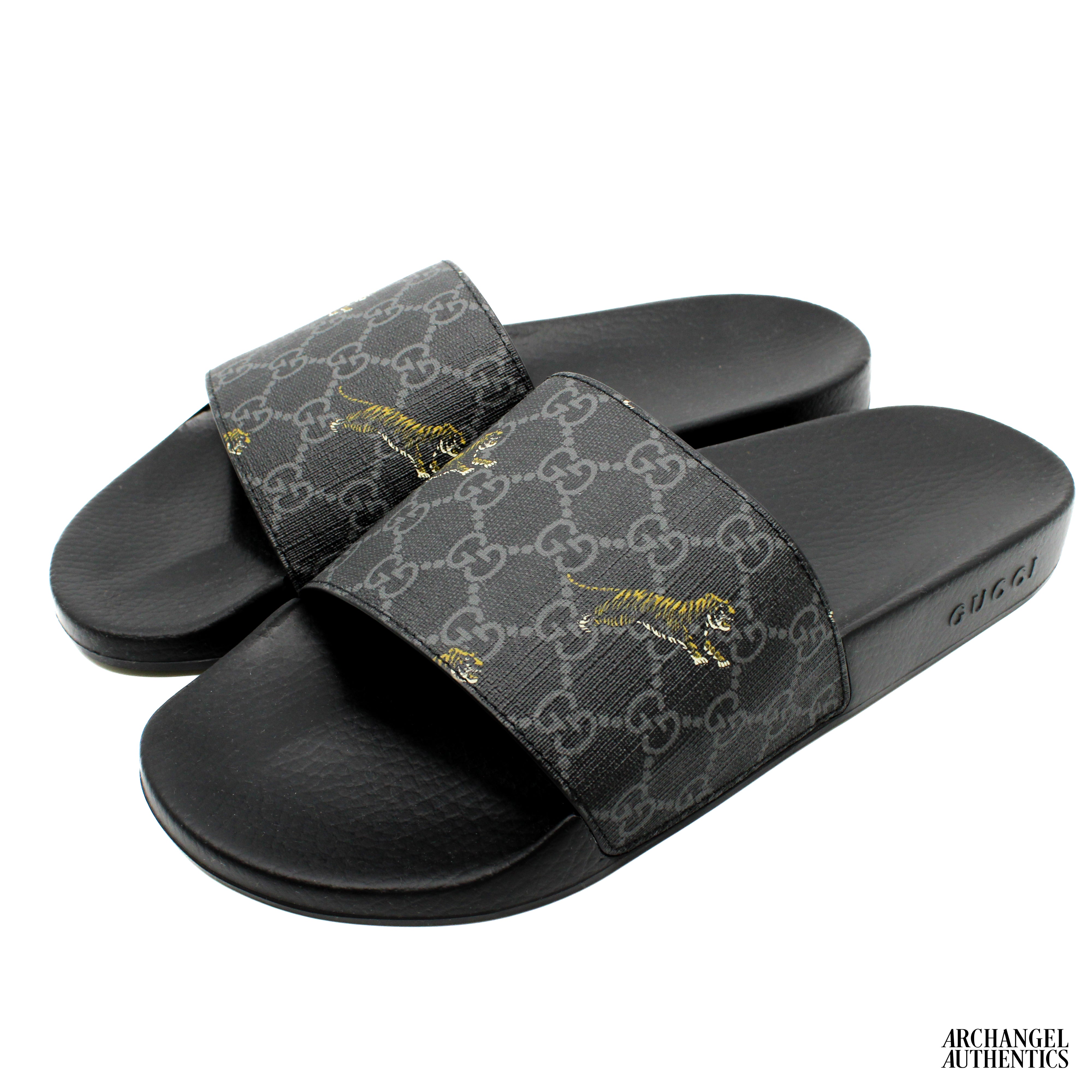 Gucci Slide GG Supreme Tigers – archangelauthentics