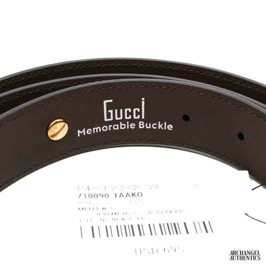 Gucci Supreme Star G Buckle Belt | 710090 FAAKO 8367