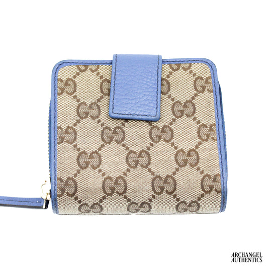 Gucci T. Original GG Wallet Brown