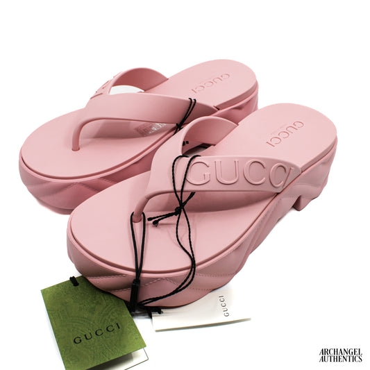 Gucci Thong Platform Sandal Pink (Women's)