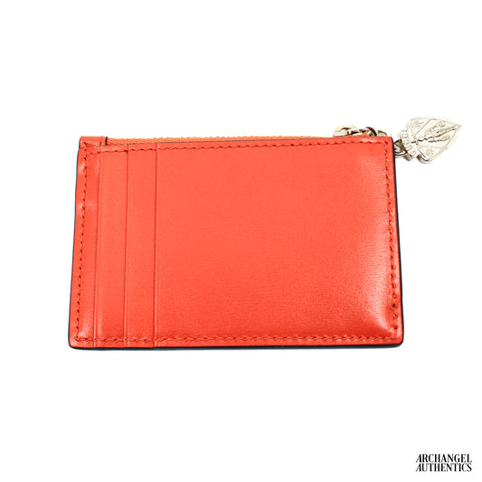 Gucci Zipper Card Holder Canvas GG Orange | 790033 FADHY 8564