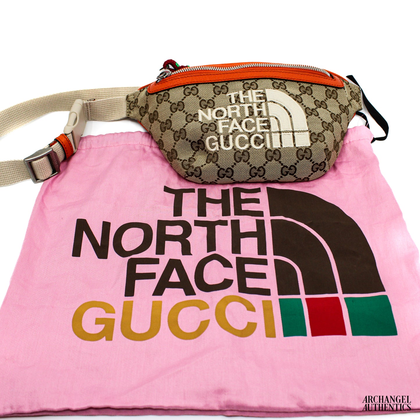 Gucci x The North Face Belt Bag Beige/Ebony