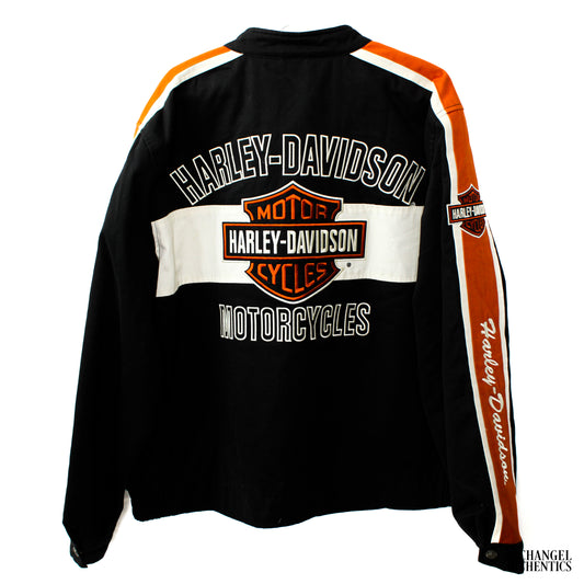 Harley Davidson Cotton Zip-Up Jacket S/S 2007 105th Anniversary
