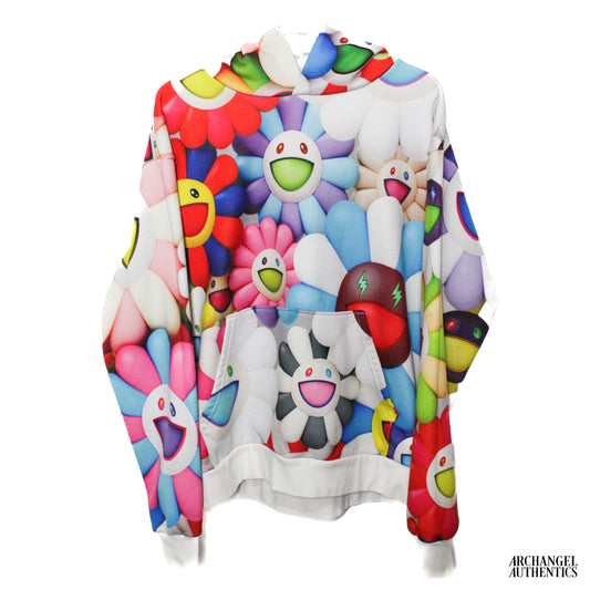 J Balvin x Takashi Murakami All Over Flowers Hoodie Multi