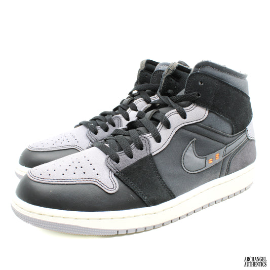 Jordan 1 Mid Craft Inside Out Black