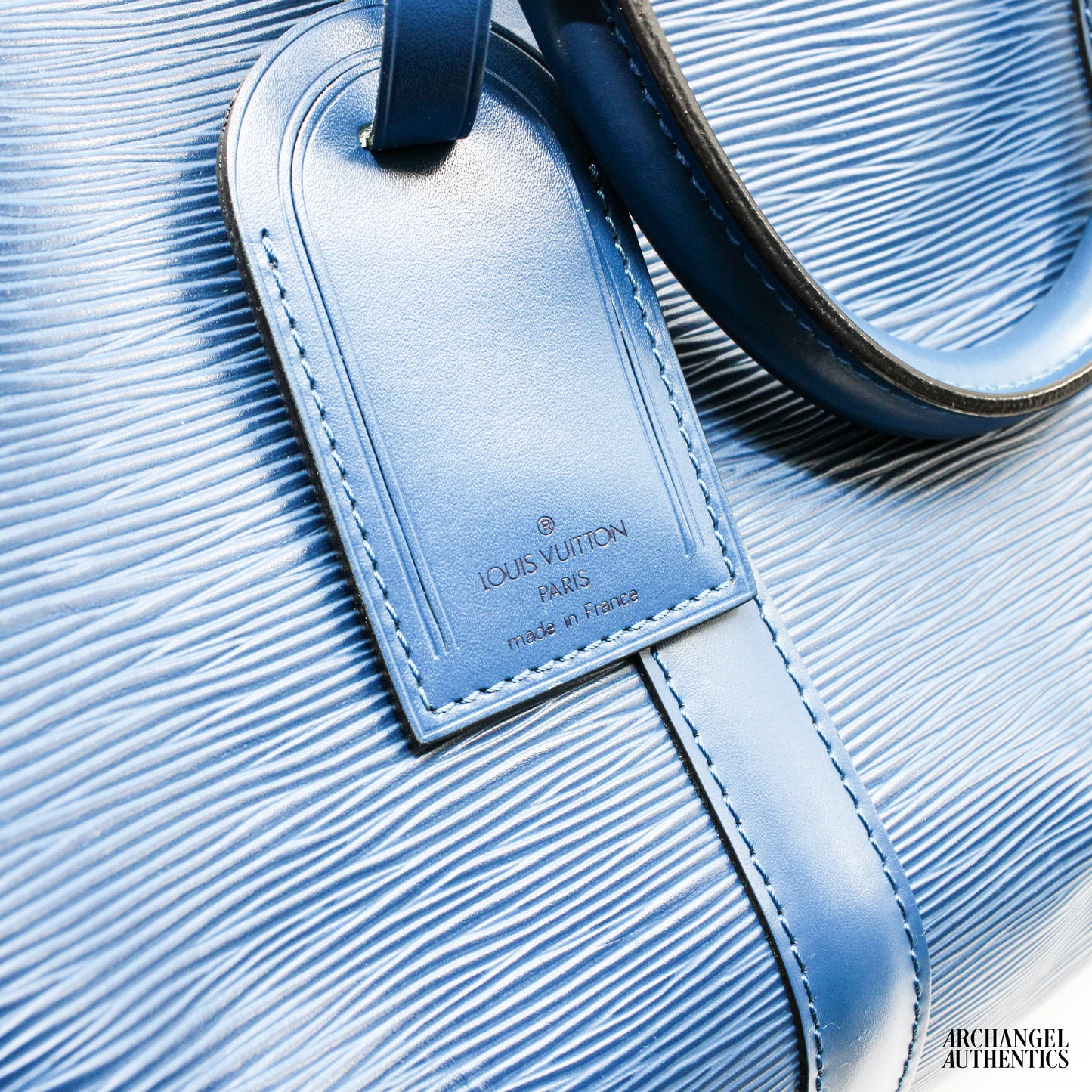 Louis Vuitton Keepall 50 Epi Blue | SP0979 | France July 1999