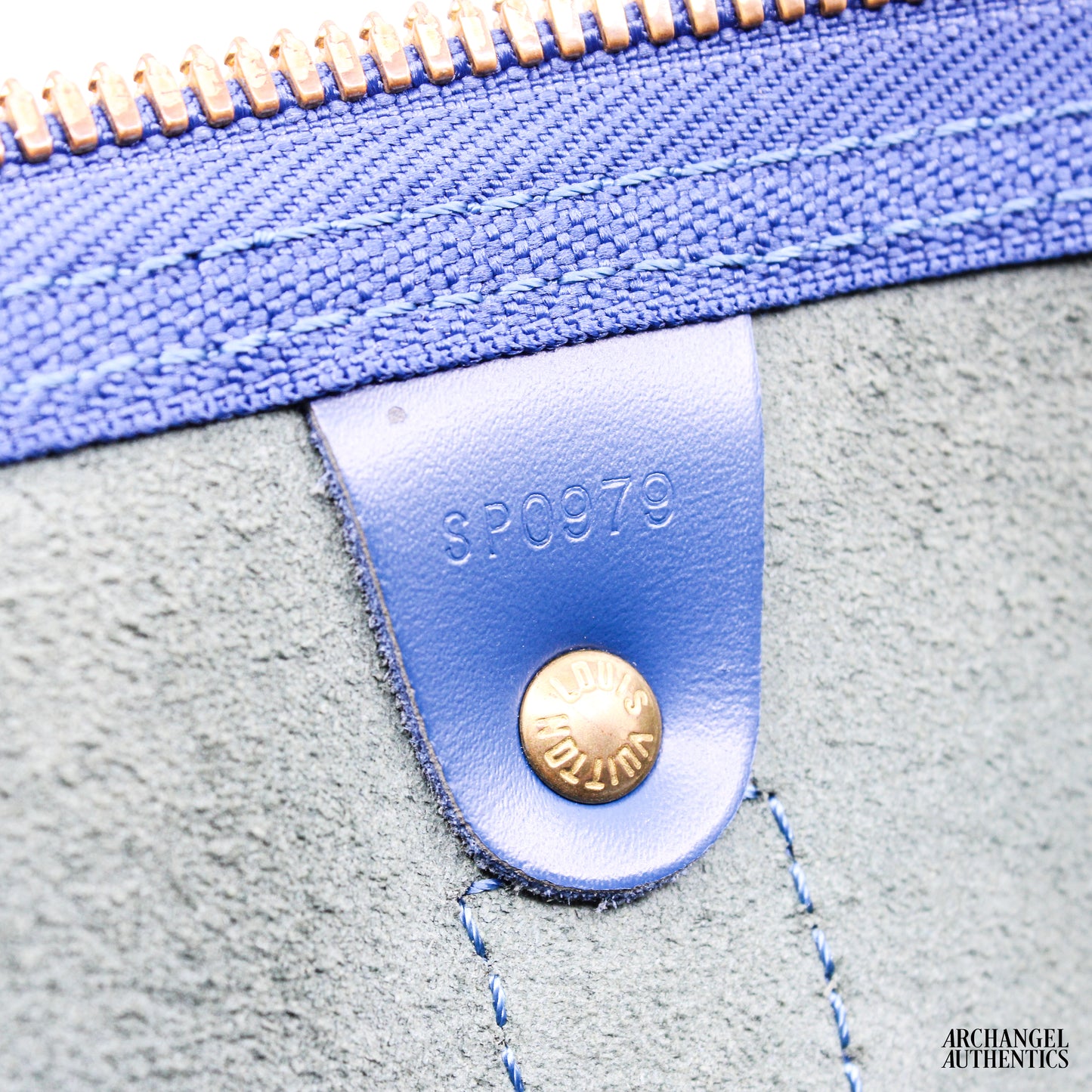 Louis Vuitton Keepall 50 Epi Blue | SP0979 | France July 1999