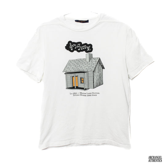 Camiseta Louis Vuitton LV House de Virgil Abloh
