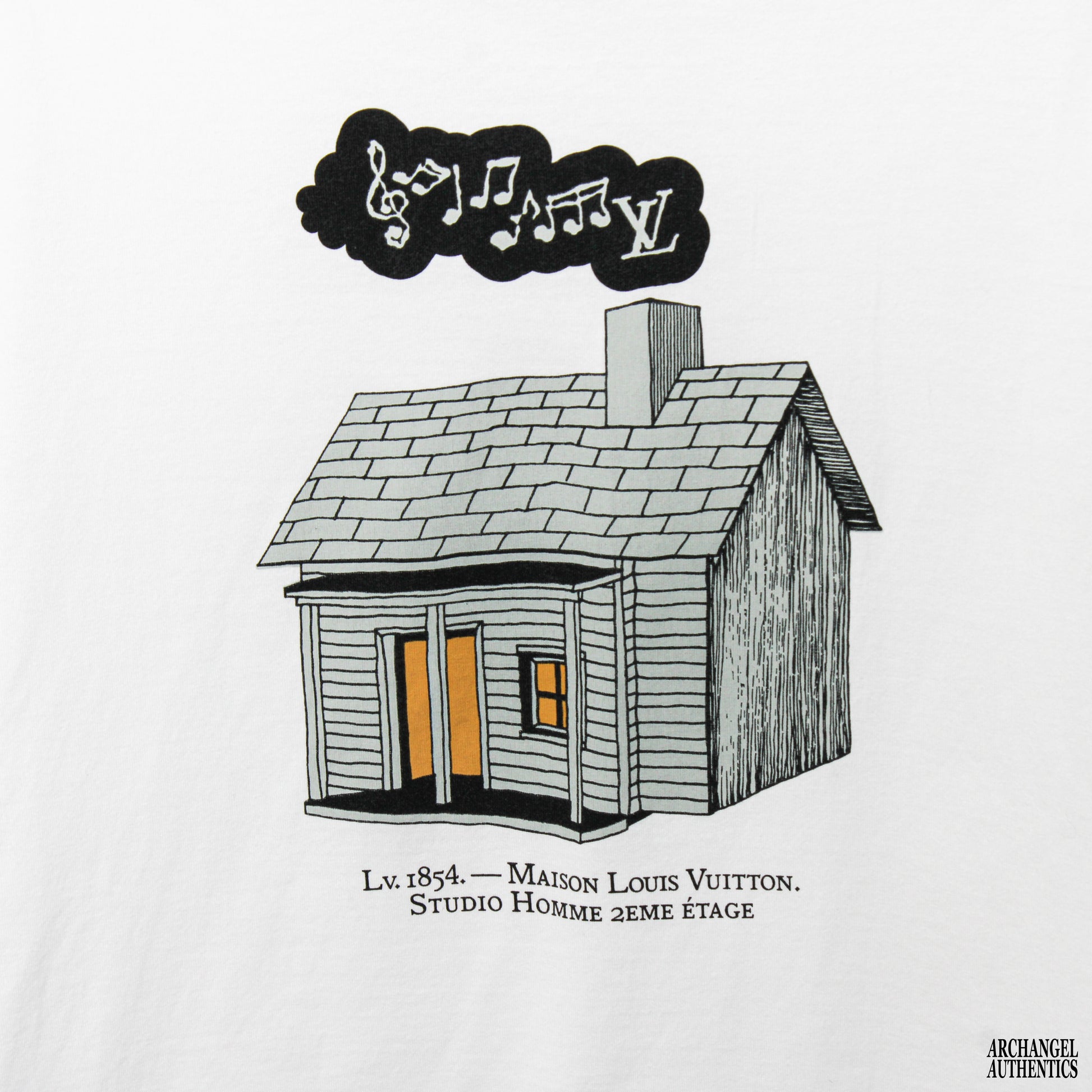 Louis Vuitton LV House T-Shirt by Virgil Abloh – archangelauthentics