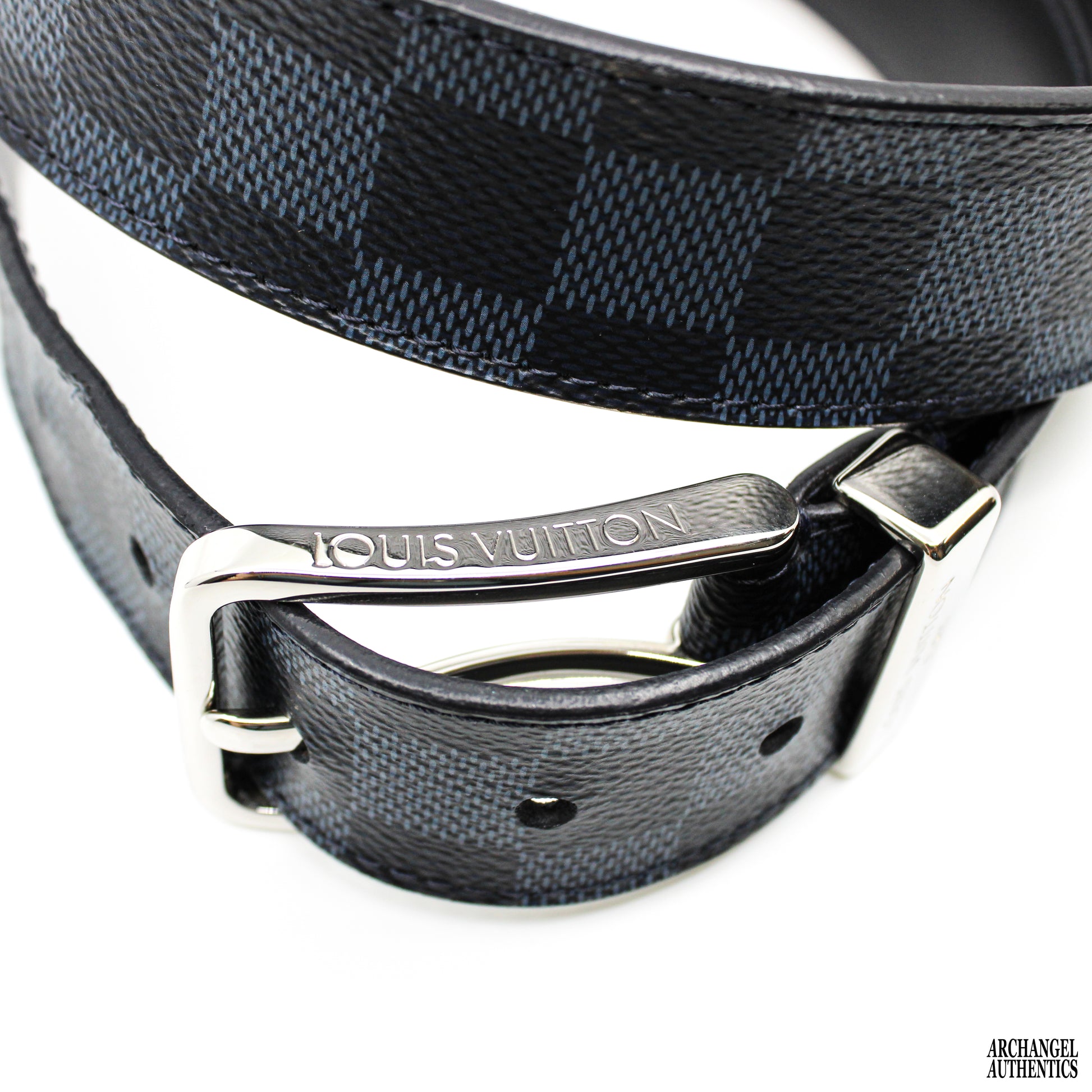 Buy [LOUIS VUITTON] Louis Vuitton Centure Pont Neuf Damier Cobalt M6067  Leather 90/36 Unisex Belt [Used] A-rank from Japan - Buy authentic Plus  exclusive items from Japan