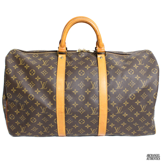 Louis Vuitton Monogram Keepall 50