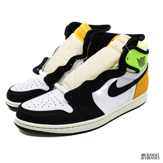 Nike Air Jordan 1 Retro High White Black Volt