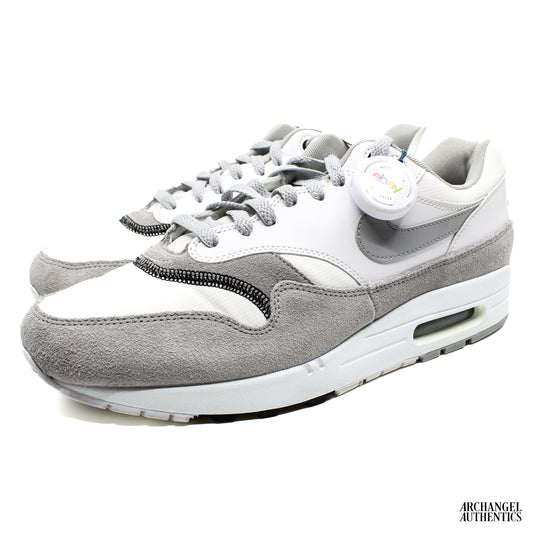 Nike Air Max 1 Inside Out White Wolf Grey Black