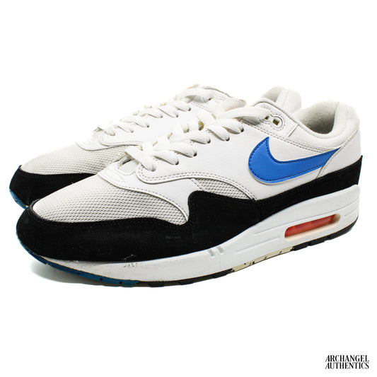 Nike Air Max 1 White Photo Blue Black