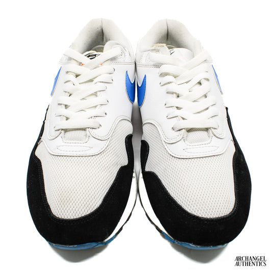 Nike Air Max 1 White Photo Blue Black