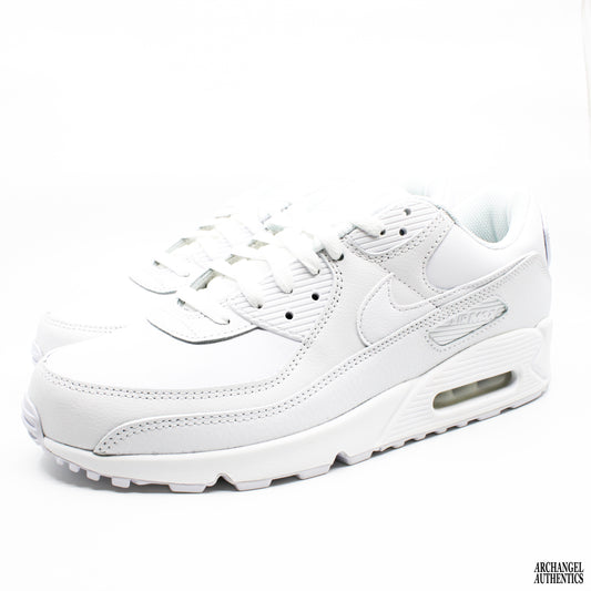 Nike Air Max 90 Leather Triple White 2020