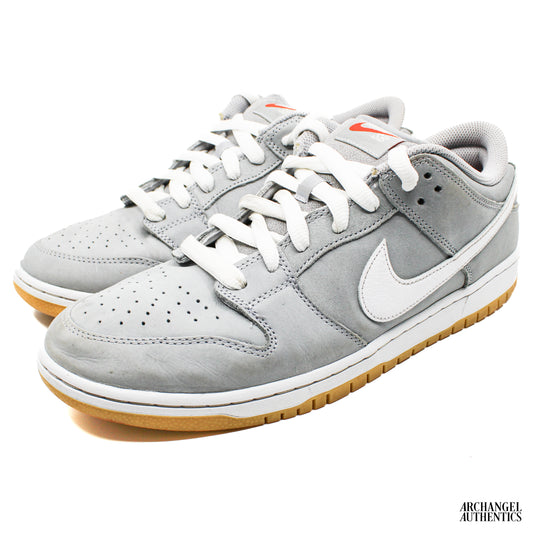 Nike SB Dunk Low Pro ISO Orange Label Wolf Grey Gum