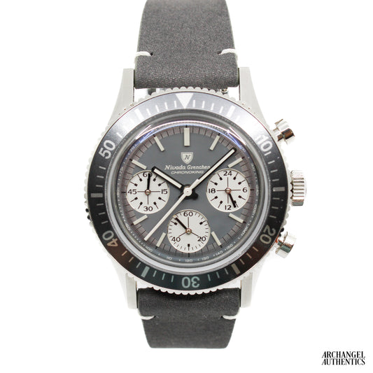 Nivada Grenchen Chronoking "Grey Glow" x Hodinkee | B&P 2024