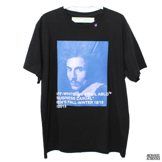 Off-White co Virgil Abloh 2018 Bernini Tee Black