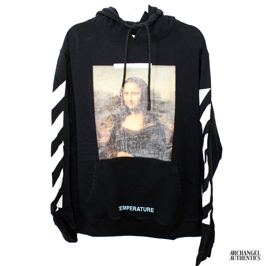 Off White Mona Lisa Hoodie Black