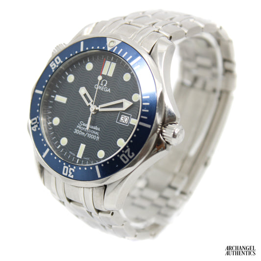 Omega Seamaster 300 Professional 41mm Blue Quartz 'James Bond Golden Eye' | Ref. 2541.80