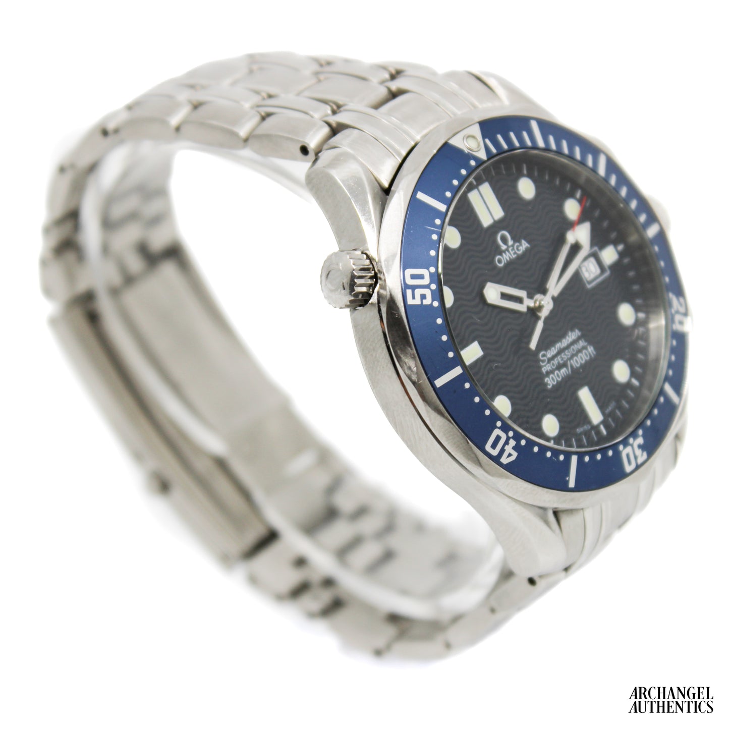Omega Seamaster 300 Professional 41mm Blue Quartz 'James Bond Golden Eye' | Ref. 2541.80