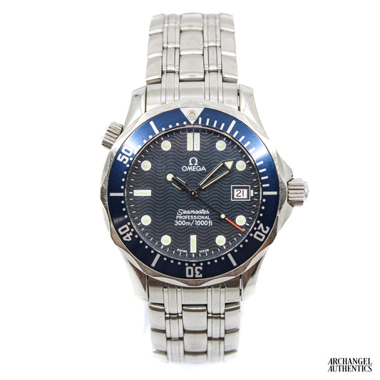 Omega Seamaster Professional 300 Mid-Size Blue 36 Quartz | Ref. 2551.80