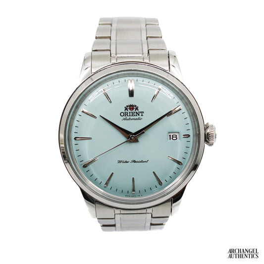Orient Bambino V7 Limited Edition 'Baby Blue' 38mm | Ref. RA-AC0M14L | Automatic