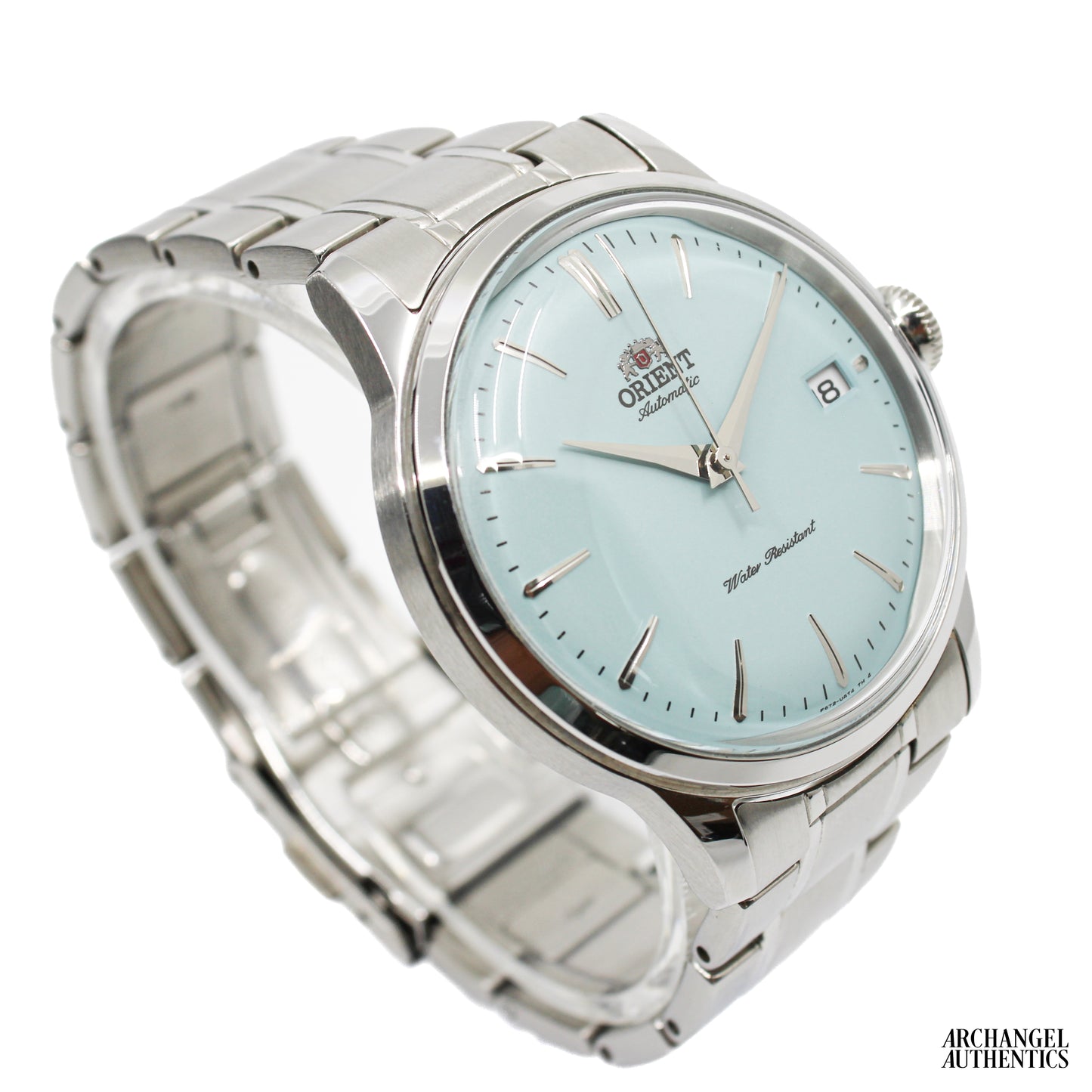 Orient Bambino V7 Limited Edition 'Baby Blue' 38mm | Ref. RA-AC0M14L | Automatic