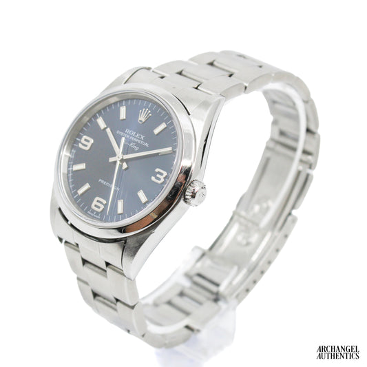 Rolex AirKing 34mm | Blue 3-6-9 Dial | Ref. 14000M | c. 2004