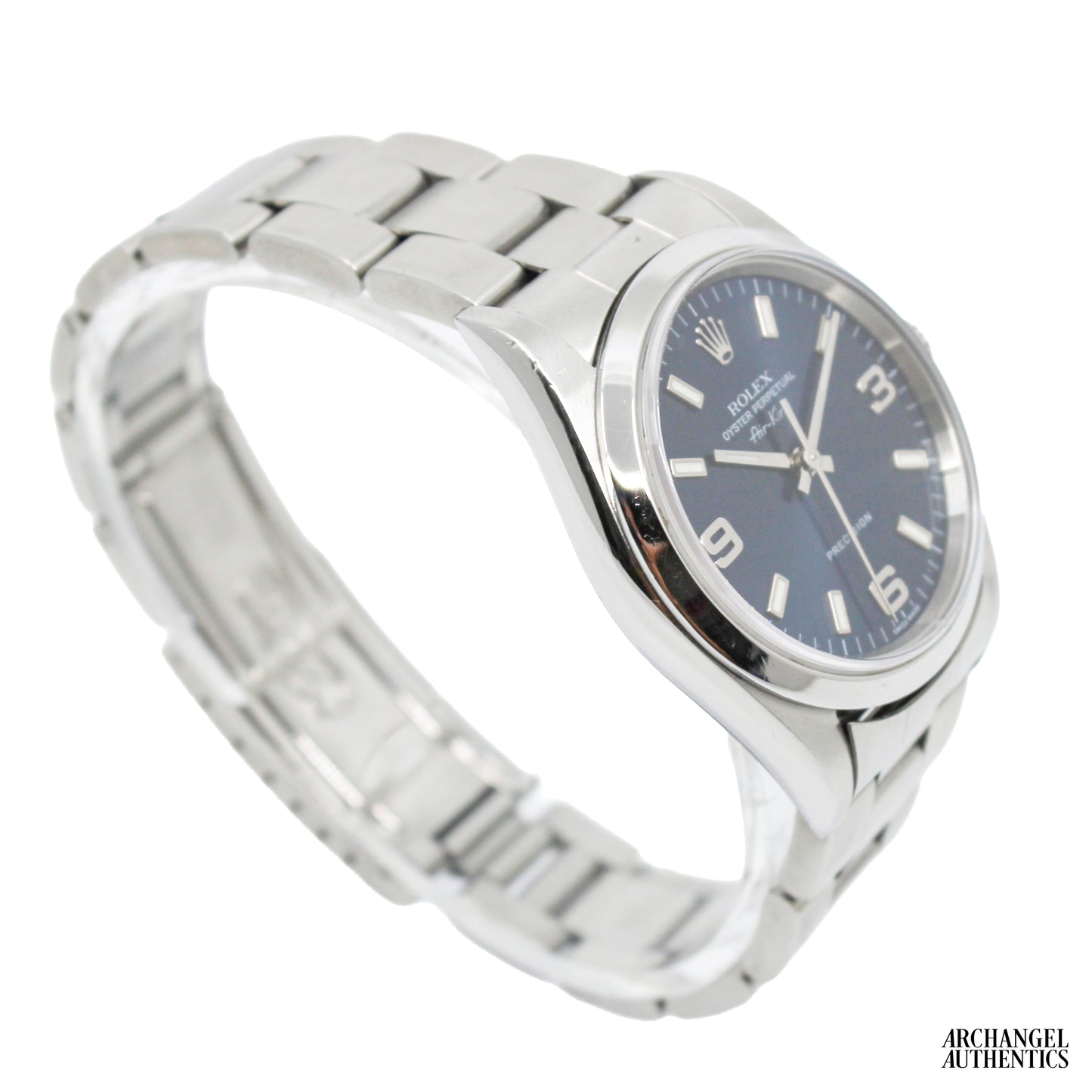 Rolex AirKing 34mm | Blue 3-6-9 Dial | Ref. 14000M | c. 2004