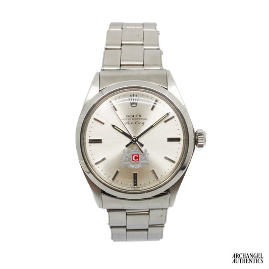 Rolex Airking c. 1975 | Rare "Calvert Distillery" Co-Signed Dial w/ Papers | Ref. 5500 | 34mm
