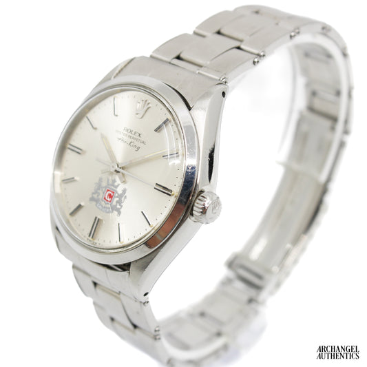 Rolex Airking c. 1975 | Rare "Calvert Distillery" Co-Signed Dial w/ Papers | Ref. 5500 | 34mm