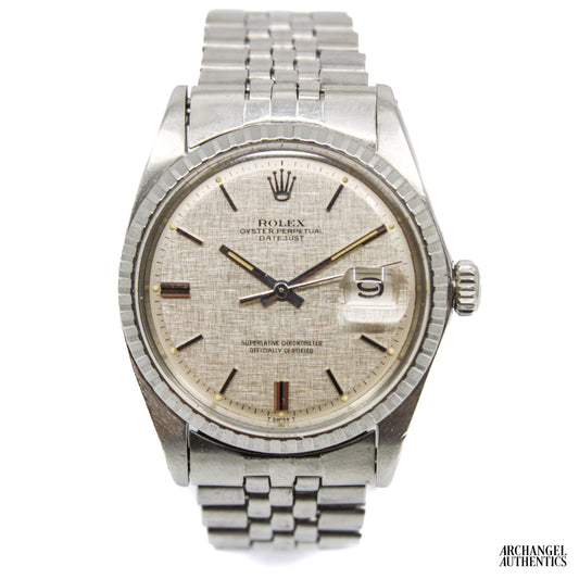 Rolex Datejust 36 | 1603 Silver Linen Dial | 1970