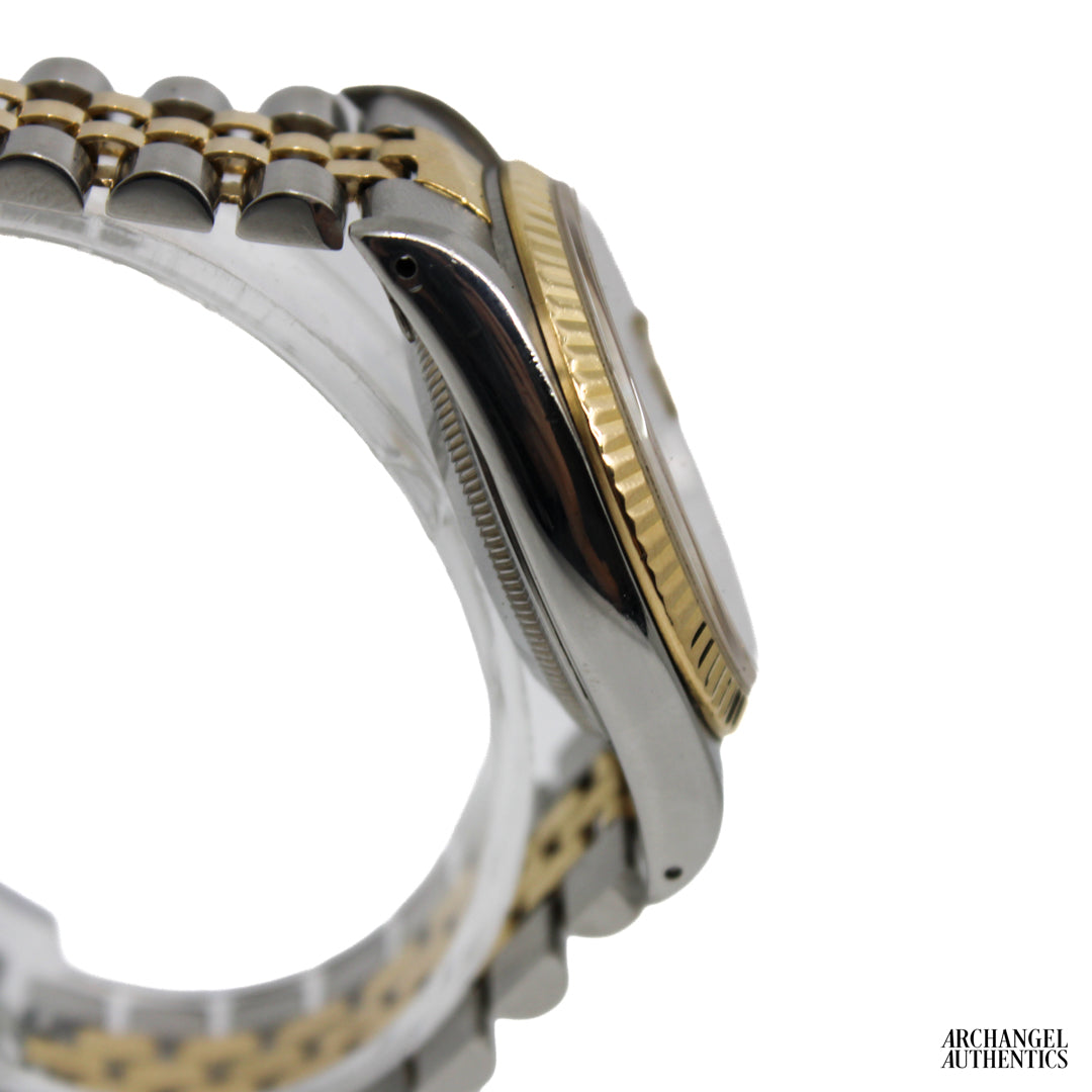 Rolex Datejust 36 Two-Tone | C. 1993 | Box & Papers | Ref. 16233 | Champagne Tapestry Dial