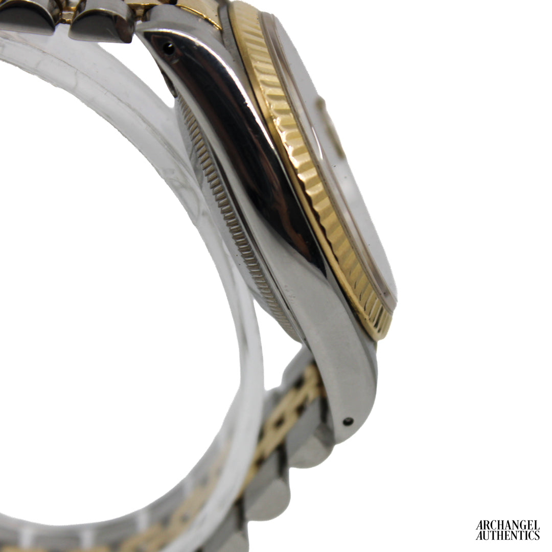 Rolex Datejust 36 Two-Tone | C. 1993 | Box & Papers | Ref. 16233 | Champagne Tapestry Dial