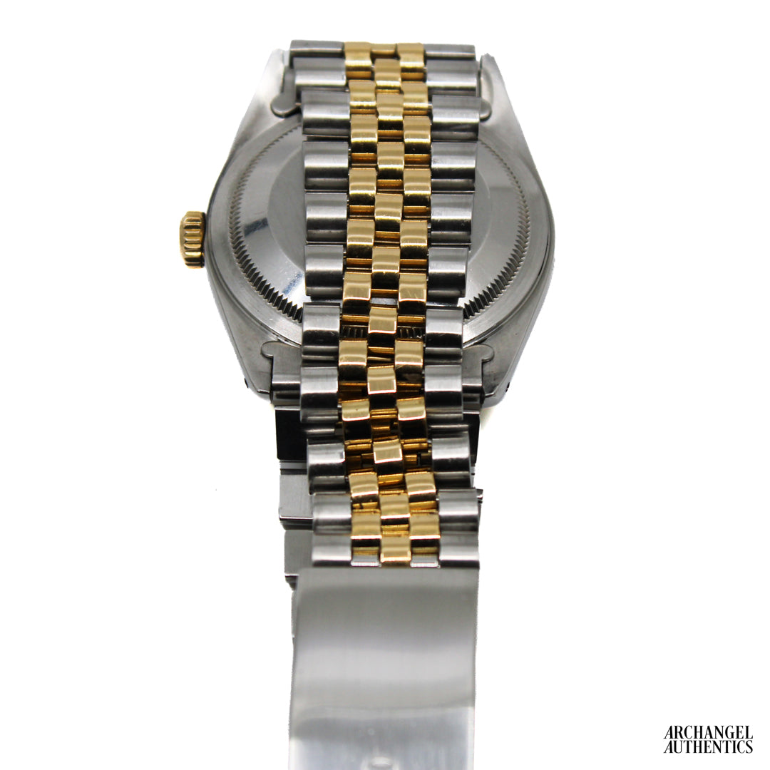 Rolex Datejust 36 Two-Tone | C. 1993 | Box & Papers | Ref. 16233 | Champagne Tapestry Dial