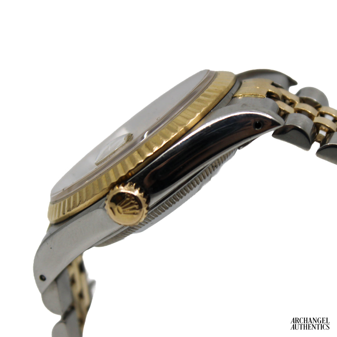 Rolex Datejust 36 Two-Tone | C. 1993 | Box & Papers | Ref. 16233 | Champagne Tapestry Dial