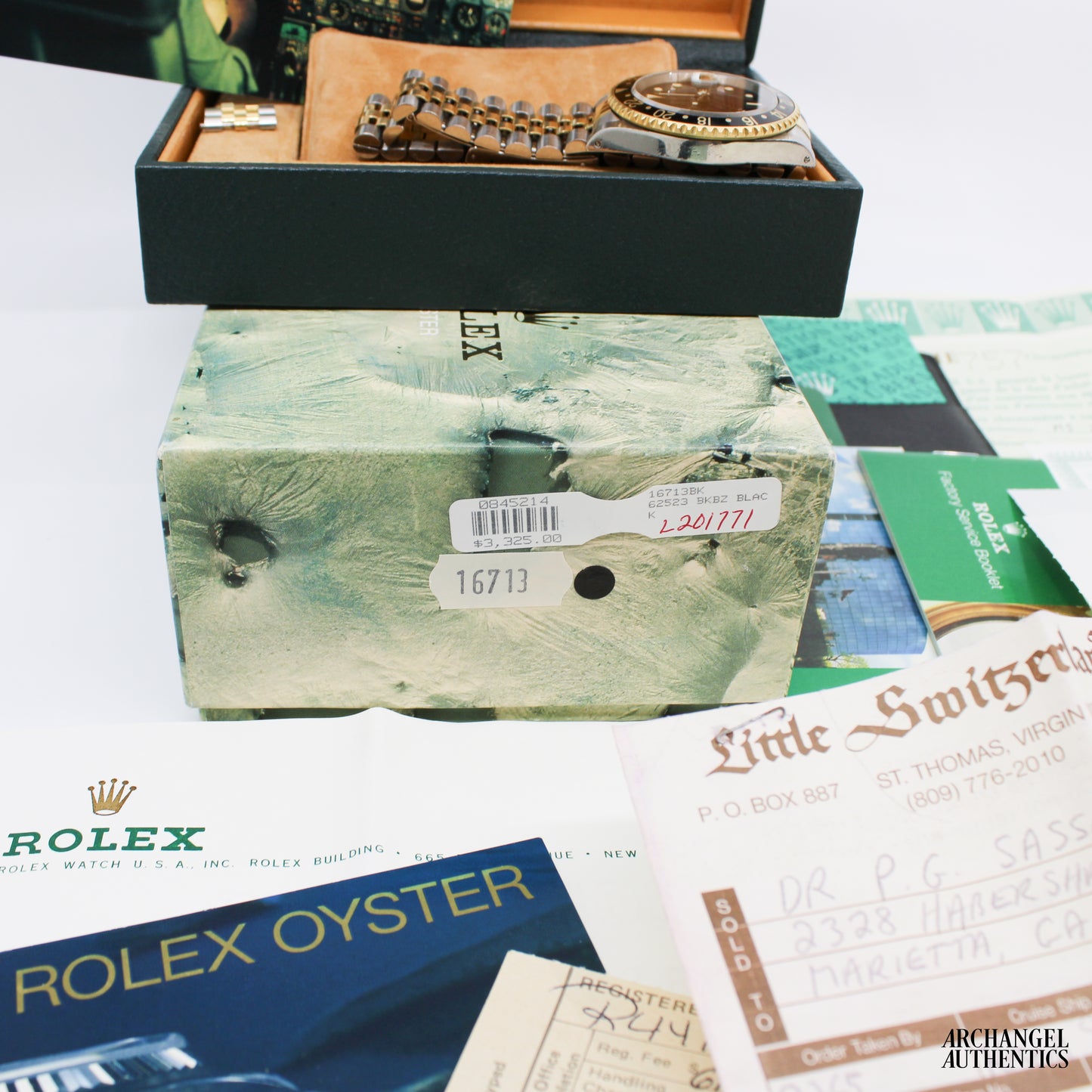 Rolex GMT Master II | Ref. 16713 | 1st Year Run 1989 | Box, Papers, & More! | Collector's Dream
