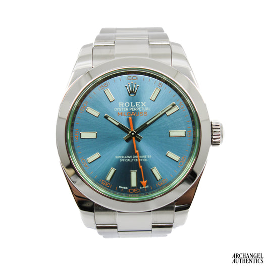 Rolex Milgauss Z-Blue | B&P 2019 | Ref. 116400GV